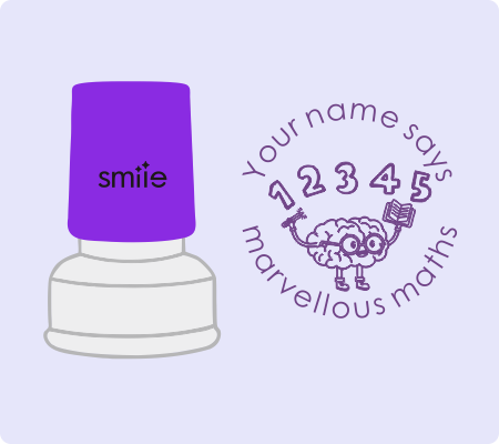 Brain Maths Stamp