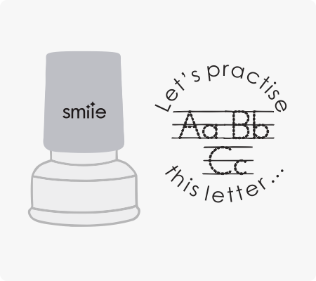 Letter Practise Stamp