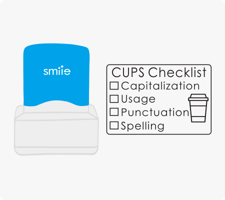 CUPS Checklist Stamp