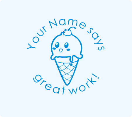 Ice-cream Stamp
