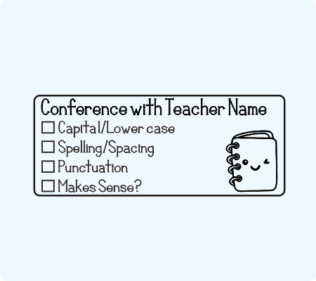 Conference Feedback Stamp