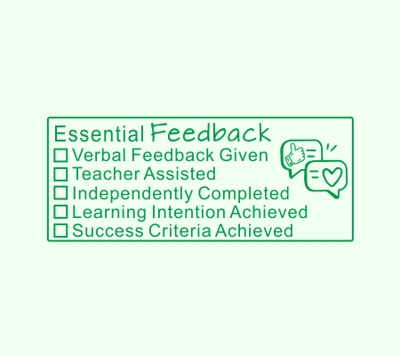 Essential Feedback Stamp