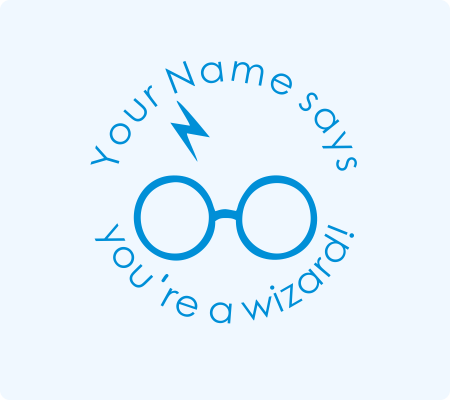 You're a Wizard Stamp