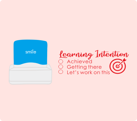 Learning Intention Stamp