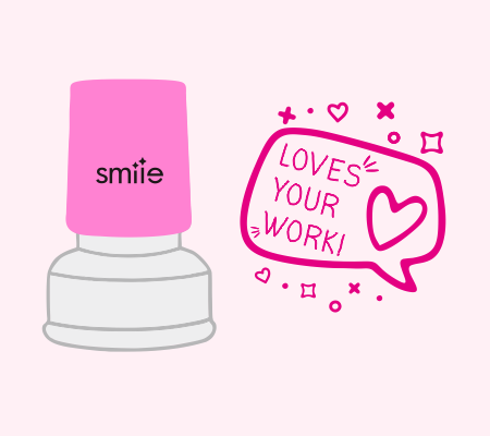 Loves Your Work Stamp
