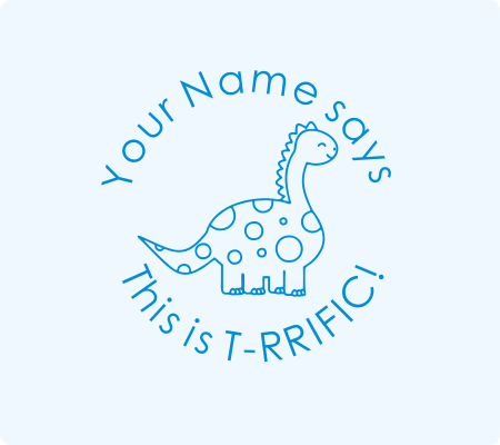 Dinosaur Stamp