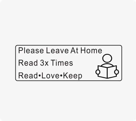 Read-Love-Keep Stamp