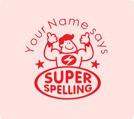 Super Spelling Stamp