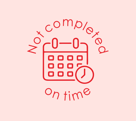 Not Completed On Time