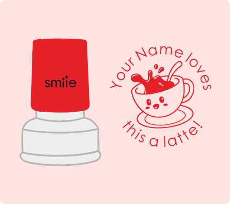 Loves This a Latte Stamp