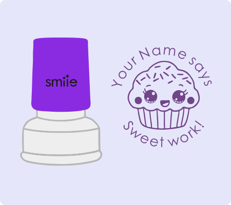 Cupcake Sweet Work Stamp