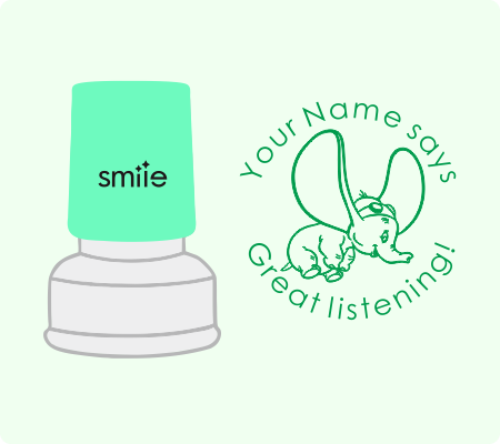 Great Listening Stamp