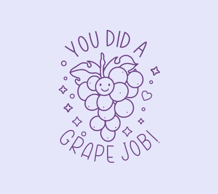 Grape Stamp