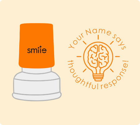 Brain Idea Stamp