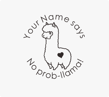 Llama Stamp