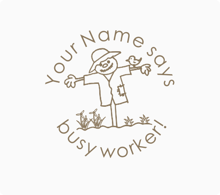 Scarecrow Stamp