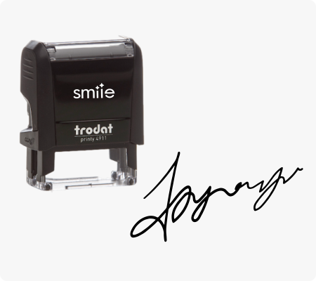 Small Signature Stamp