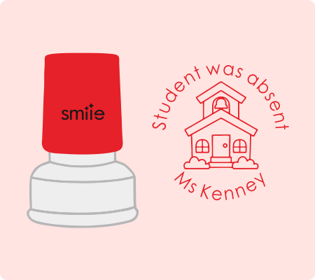 Student Absent Stamp