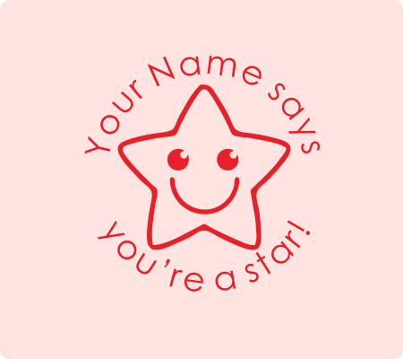 Smile Star Stamp