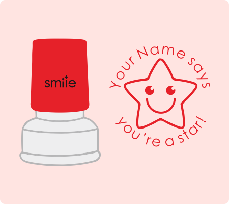 Smile Star Stamp