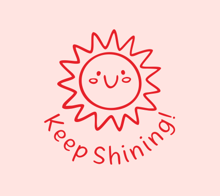 Keep Shining Stamp