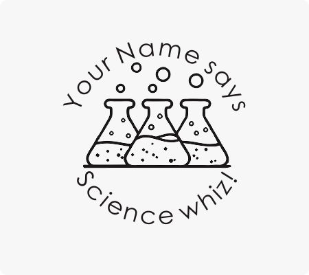 Science Work Stamp