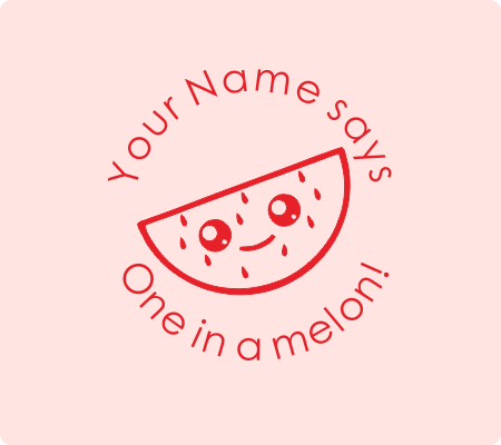 Watermelon Stamp