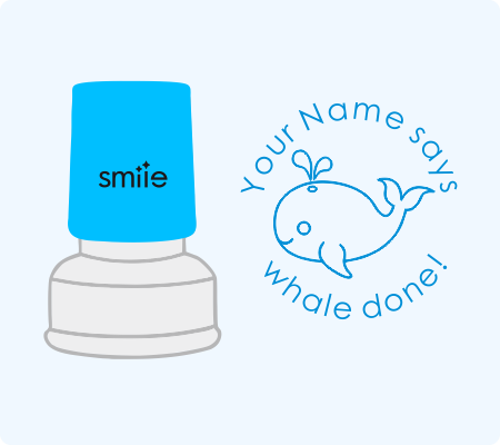 Whale Done Stamp