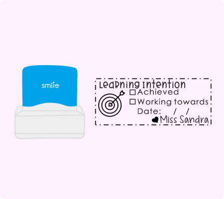 Learning Intention Stamp -Style 1