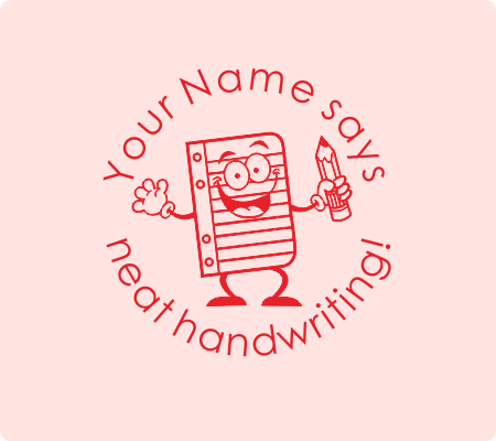 Neat Handwriting Stamp