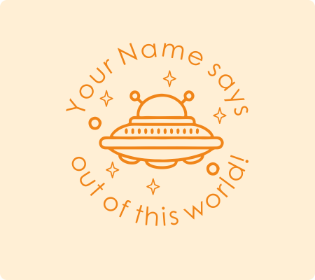 Out Of This World Stamp