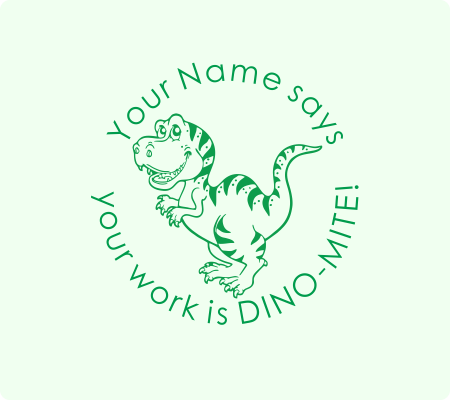 Dinosaur Stamp