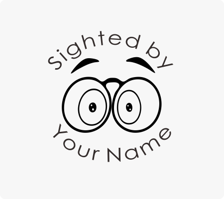 Eye Sighted By Stamp