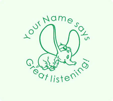 Great Listening Stamp