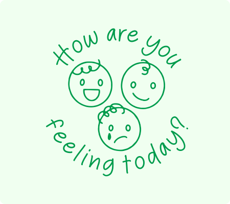 How are you feeling today？
