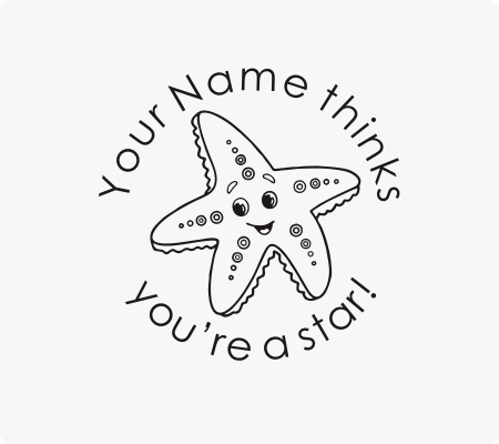 Starfish Stamp