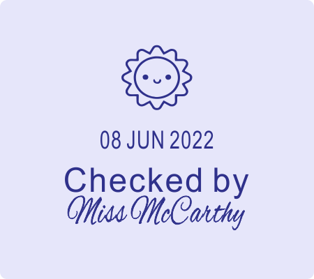 Teacher Date Stamp- Sun